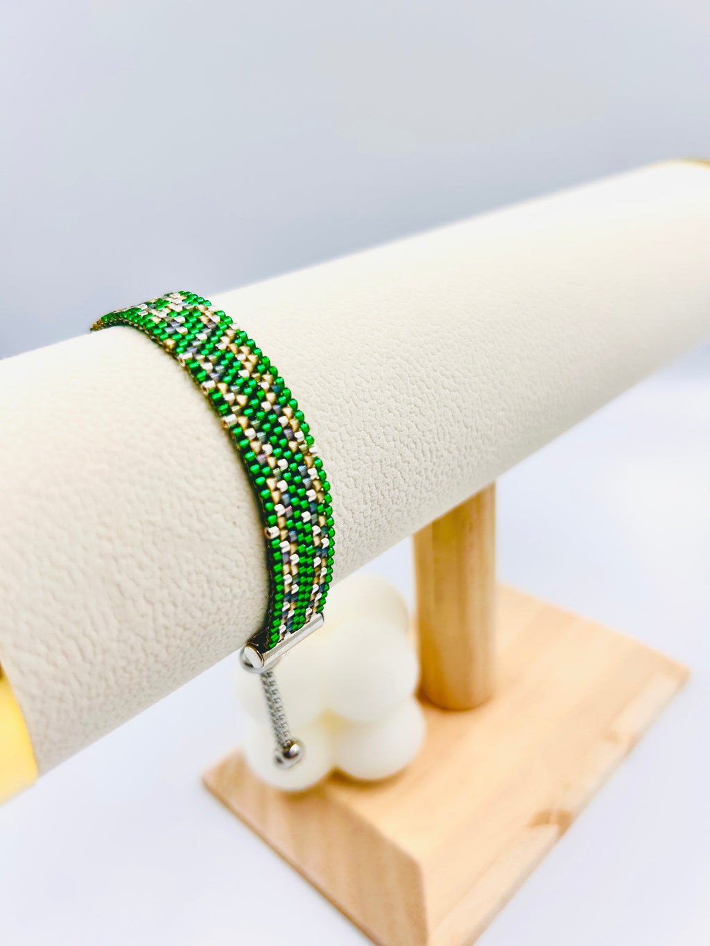 Bransoletka |Handmade|Zielona